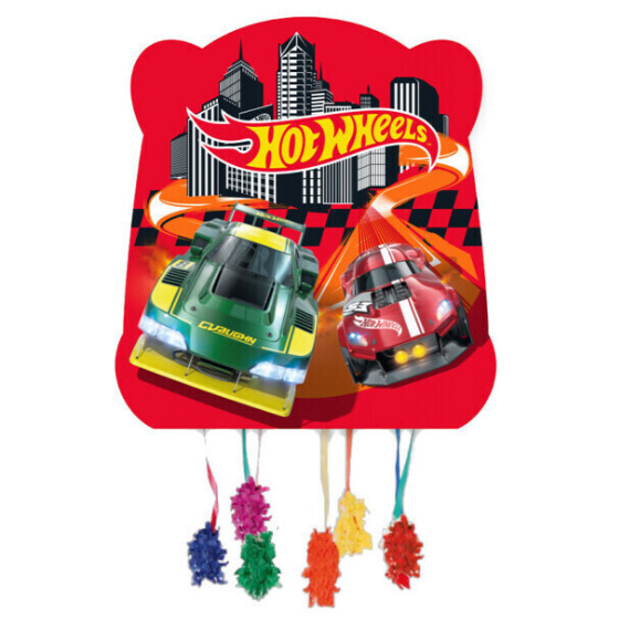 PIÑATA PEQUEÑA 33X28 HOT WHEELS