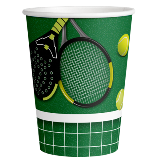 8 VASOS TENIS & PADEL